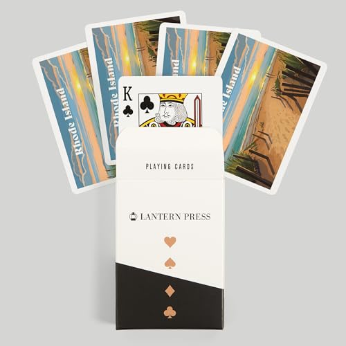 Naipes Póker Lantern Press Rhode Island 52 cartas miniatura 6