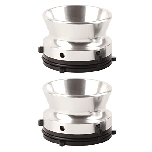 Adaptateur NAB en alliage d'aluminium argenté pour bobine de 10 pouces