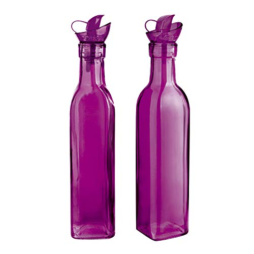 Conjunto Galheteiro 4 Peças com Suporte Euro Roxo