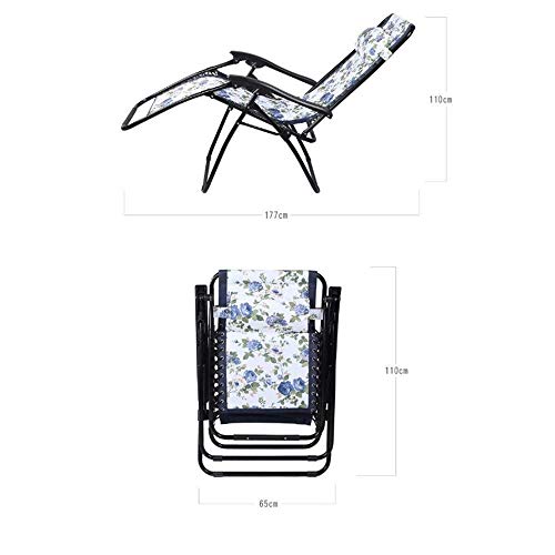 Chaise longue pliante robuste pour jardin supportant charge 200 kg