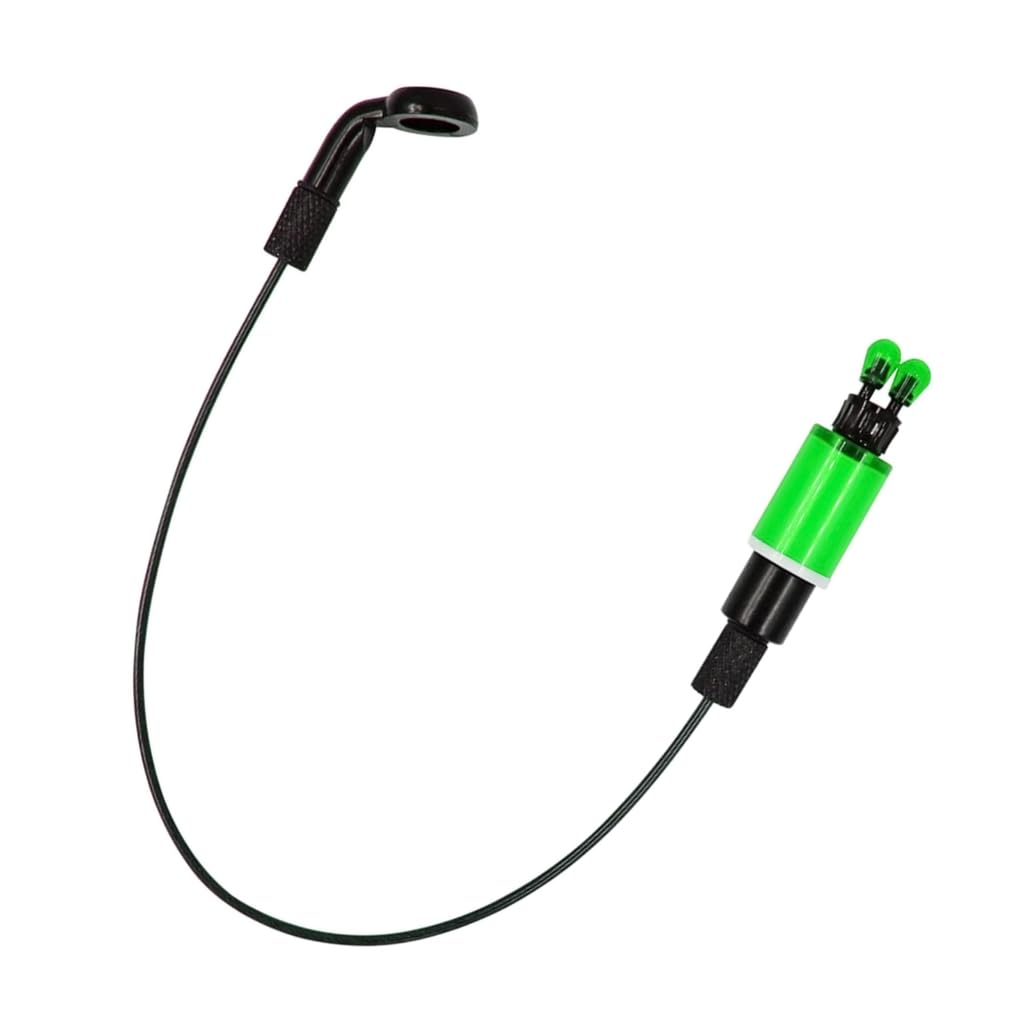 Cadena de alertas de pesca Swingers para alertar mordeduras de alarma, gancho de aparejos de pesca, gancho para caña de pescar