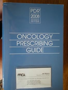 Paperback PDR 2008 Oncology Prescribinh Guide 7th Edition Book
