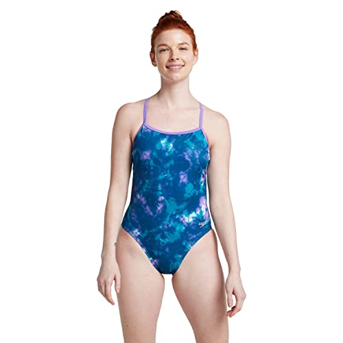 Speedo 871921151479936 Impreso The One 1 Pc Miami Lilac 36