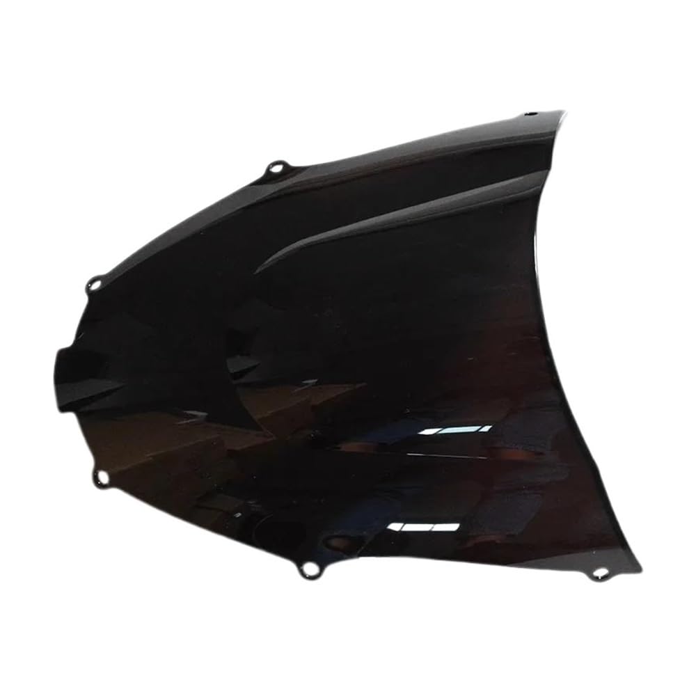 Deflettori Antivento per Moto Deflettore Antivento for Moto, Parabrezza Nero for, a Doppia Bolla for Ninja ZX-9R ZX9R 2000-2003
