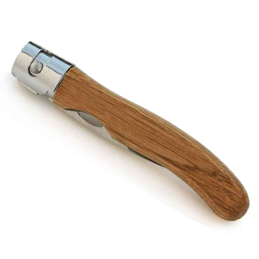 Couteau à huitre laguiole avec son plumier