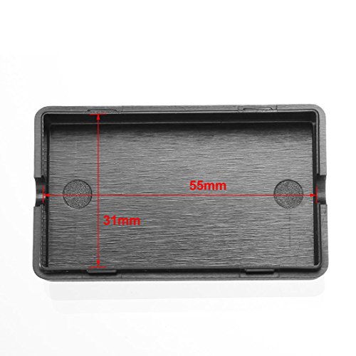 Uxcell 4Pcs 60 X 36 X 17Mm Electronic Plastic Diy Junction Box Enclosure Case Black #TOP3