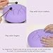 JYTMUS Steel Tongue Drum 6 Inch 8 Notes Sound Drum Percussion Instruments Gift for Family and Friends with Music Book, Mallets, Mallet Holder and Carry Bag