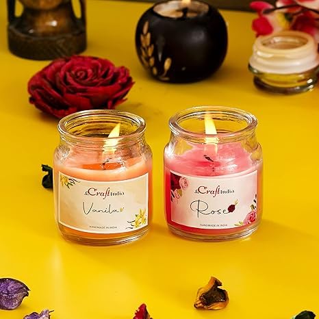 Bougie parfumée à la vanille : le cadeau idéal pour Noël, Diwali et anniversaire