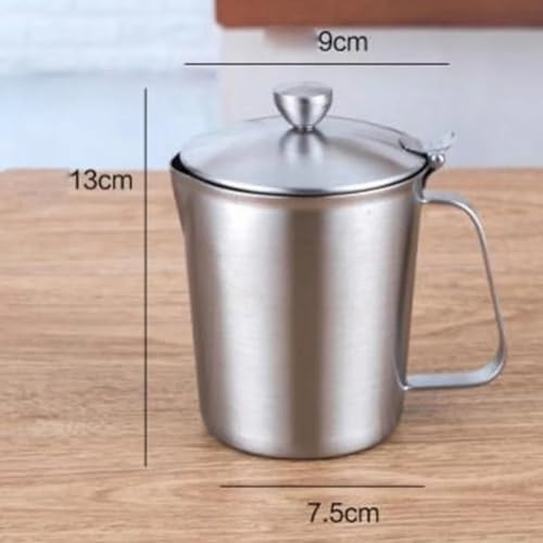 Taza medidora de 500 ml para leche y café, jarra dosificadora con escala 3