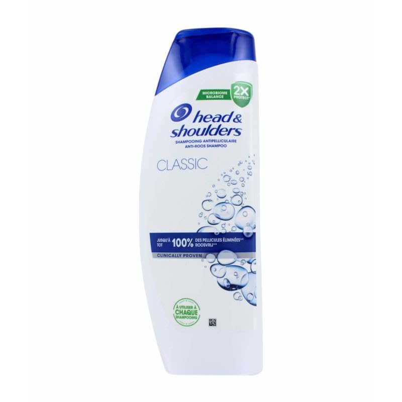 Head & Shoulders Classic Clean Lot de 6 shampoings anti-pelliculaires 400 ml