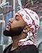 ForceWave Durag for Men Designer for Waves Silky Durag Du rag with Designed Pattern