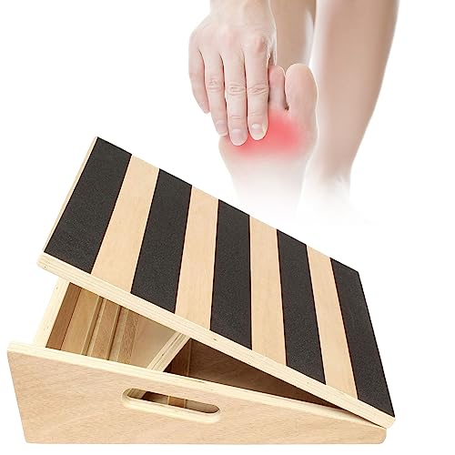 Tabla de estiramiento para tobillos de madera con ajuste miniatura 1