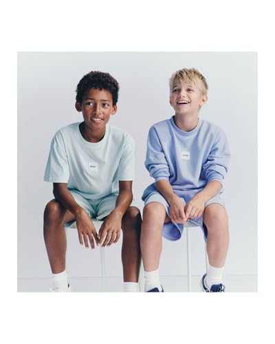 Bermudas Boss para niño de 4 años en color gris 5