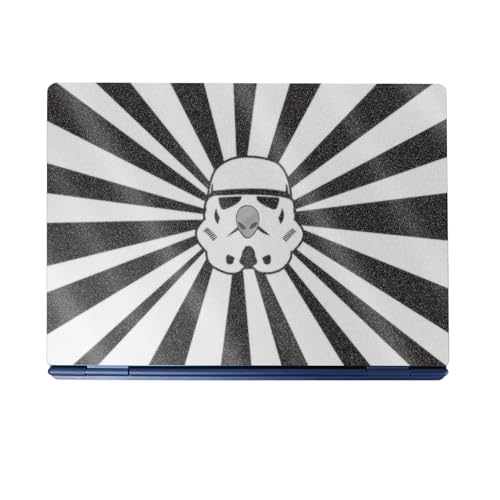 Glossy Glitter Laptop Skin Compatible with Alienware 16/16X Aurora (2025) - Star Rays - Premium 3M Vinyl Protective Wrap Decal Cover - Easy to Apply | Crafted in The USA by MightySkins