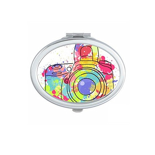 Miroir de poche graffiti coloré, le petit cadeau mignon et arty