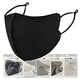 [Amazon限定ブランド]大きいサイズの夏用冷感マスク 大きなマスク２Lサイズ ビッグマスク 洗えるおしゃれなマスク 息がしやすい 蒸れない 冷感マスク UVカット ひんやりサラサラ 接触冷感 耳が痛くならないクールマスク 耳紐調整付き 高性能5層フィルター2枚付き 5枚入り (冷bigミックス)