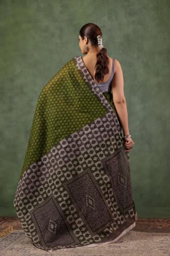 Image of TAMAIRA FASHION Mulmul Pure Cotton Saree For Woman |Office Wear Daily Wear Sarees For Women Without Blouse Piece(Available in 15 Colours)