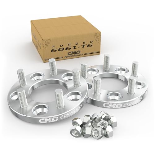 Customadeonly 15mm Forged Wheel Adapters 5x120 to 5x115 | Fits 5x115 Wheels on 5x120 Hubs | 2pcs Lug Centric | 74.1mm Bore | M12x1.5 Studs | Offset Correction Spacers 15mm (2pc)