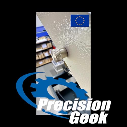 Precisiongeek – Rändelschrauben M4 x 10 mm aus Edelstahl – 10er-Set – Werkzeuglos handfest verschraubbar – Made in Europe