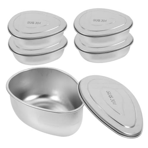 Cabilock 5pièces Plates De Cuisson Vapeur Pour Légumes Petit Insert Pour Cuiseur Vapeur Plateau De Cuisson Pour Marmite Boîtes à Ustensiles De Cuisine à