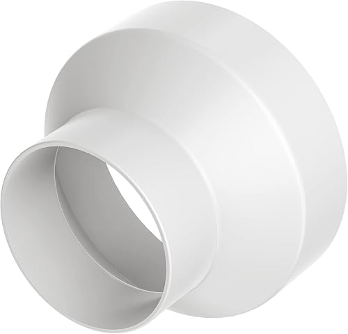 Hon&Guan Ducting Reducer 150mm to 100mm, 6 to 4 inch Extr…