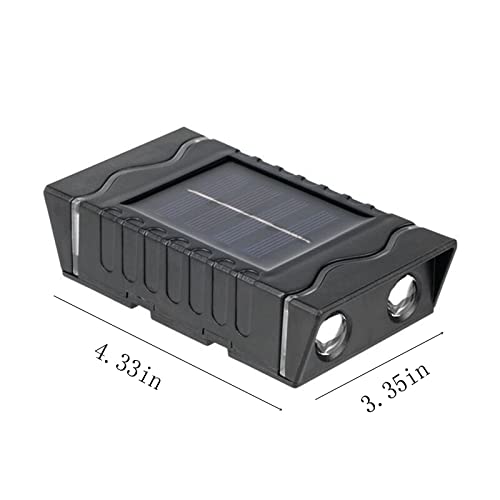 Ke1Clo Solar Wall Lights Outdoor, Ip65 Waterproof Dusk To Dawn Sensor Industrial Outdoor Wall Sconce, 8-12H Working Time, Mid Century Outdoor Lighting Patio Wall Decor For Porch/Garden/Fence #TOP1