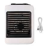 Condizionatore d'aria Ventilatore di raffreddamento ad aria condizionatore portatile adatto per esterni e interni o in campeggio È adatto per scrivanie