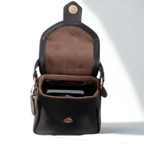 Image of SACCI MUCCI Women's Small Handbag /Cross-Body Phone Bag - Stylish PU Leather Mobile Purse with Adjustable Strap
