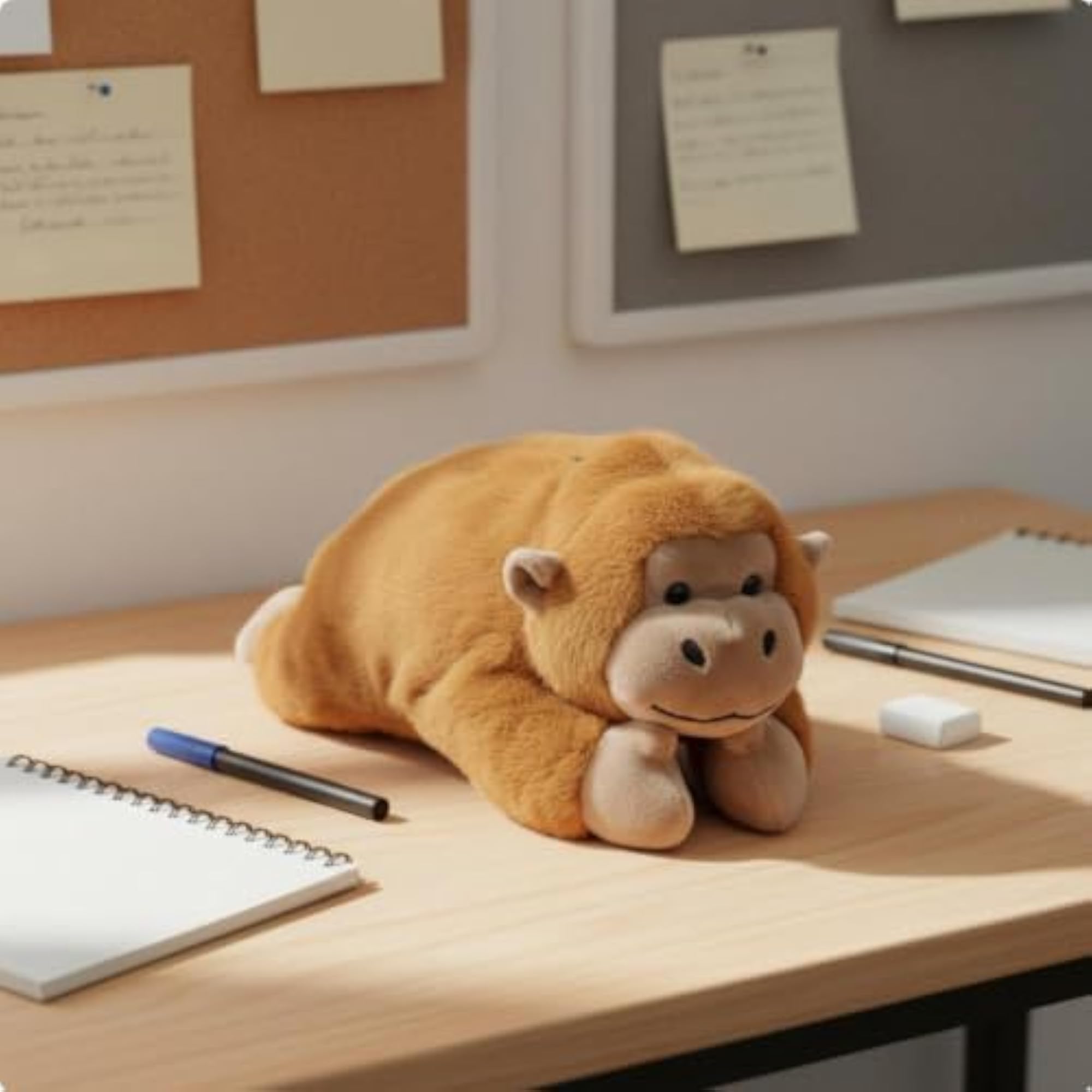 Club Bollywood® Ape Soft Pencil Case, Large Capacity