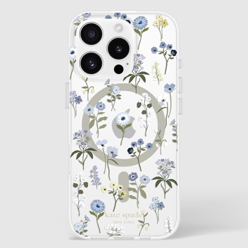 Kate Spade New York iPhone 16 Pro Case - Compatible with MagSafe - Designer Phone Case - Precious Bloom by Case-Mate - Image 9