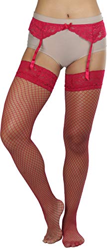 Image of ToBeInStyle Women's Lace Classic Elegant Sheer Garter Belt