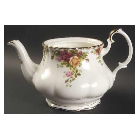 Old Country Roses ROYAL ALBERT 6 CUP TEA POT -BASE (NO LID- BNIB Cover
