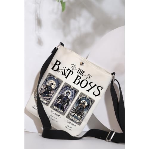 MAOFAED Bat Soldier Tarot Card Crossbody Bag for Fans,Fantasy Reader Gift, Romance Reader Gifts, Bookish Merchandise4