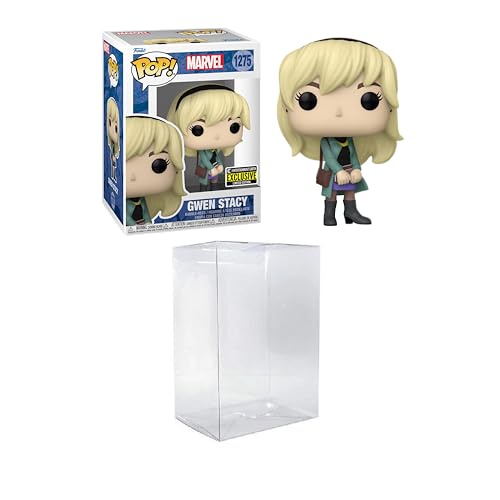 Coleccionables, Toy Funko Pop! Marvel: Spider-Man - Gwen Stacy Entertainment Earth Exclusivo incluido con un protector de ático de Byron