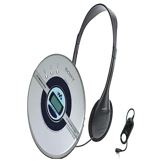 Sony D-FJ200 Walkman Portable CD Player with Digital AM / FM / TV / Weather Tuner
