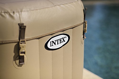 Intex PureSpa Bubble Massage- Ø 216 x 71 cm- 6 Personen- Beige-18