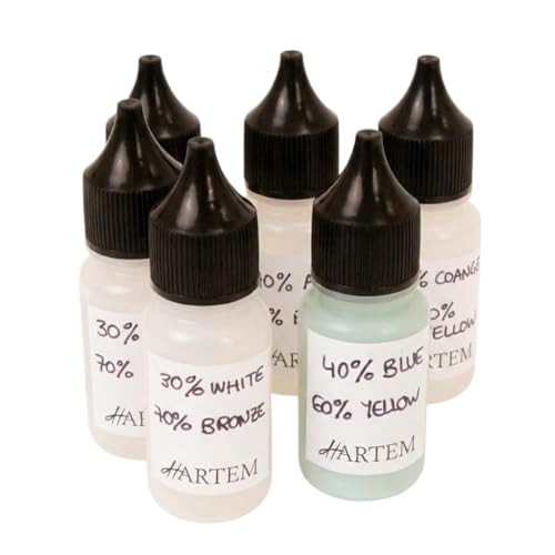 Hartem Empty Dropper Bottles for Acrylic Mixing