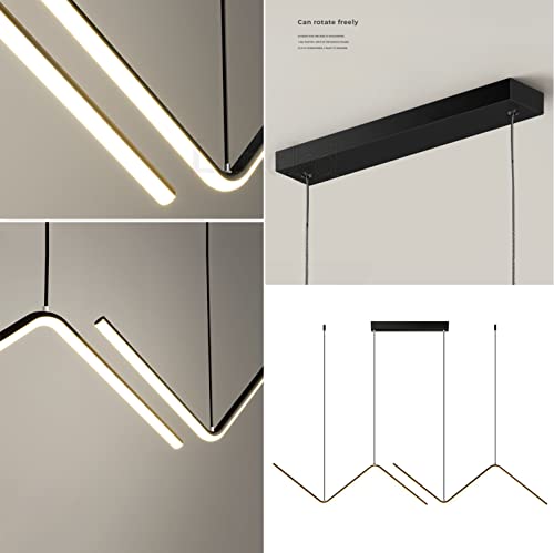 LED LED Light Affermazione Luci del soffitto Tavolo da Pranzo Lampada appendetta Dimmabile Controltro Cucina Isola Lampassone Regolabile per Soggiorno per Soggiorno