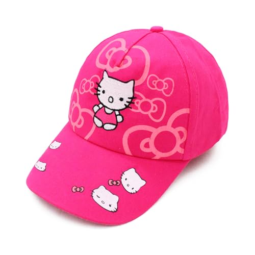 Image of VRITRAZ Kids Unisex Baseball Cap for Boys & Girls | Multiple Design, Adjustable Strap | Casual Cap (Age 4-12)