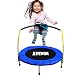 Toddler Trampoline With Handle - 36" Kids Trampoline With Handle - Mini Trampoline w/ Sturdy Frame, Coil Spring, Safety Padded Cover -Heavy Duty Mini Trampoline Indoor Outdoor Toddler Trampoline
