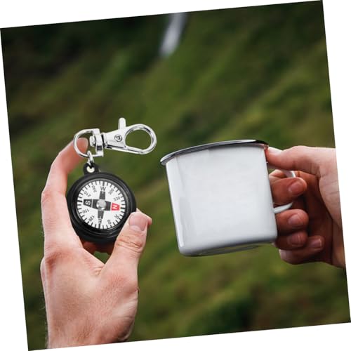 Brújula de plástico KICHOUSE para camping y senderismo miniatura 6
