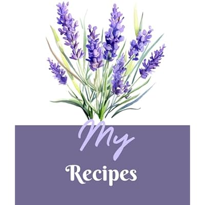 My Recipes: Blank Recipe Journal to Write in, Do It Yourself Blank Cookbook