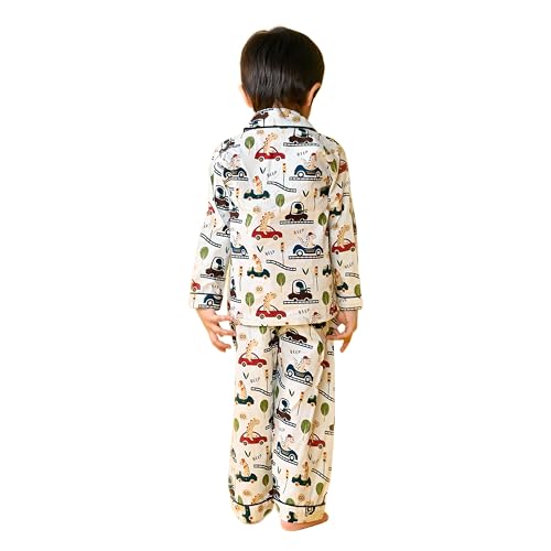 Image of Jam & Sugar Boys Cotton Printed Night Suit Set