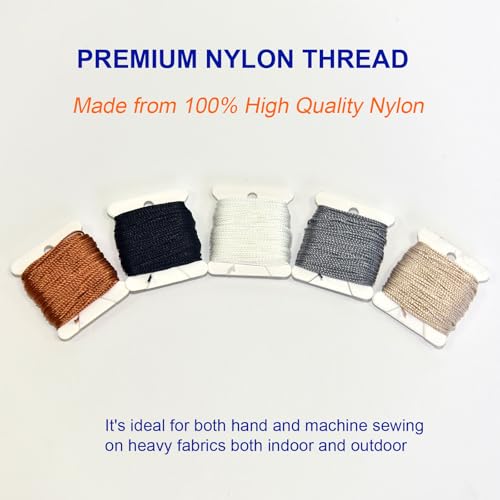 Kit de Hilo de Nylon para Tapicería con 5 Rollos y Accesorios miniatura 2