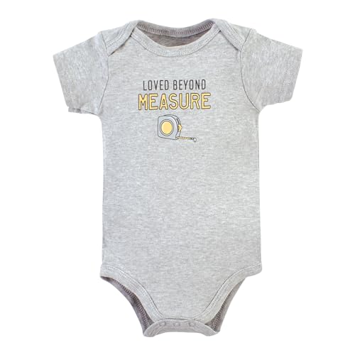 Image of Hudson Baby Unisex Baby Cotton Bodysuits 5-pack