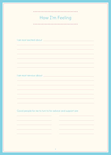 Pearhead 35002 - Pregnancy Journal, Schwangerschaftsalbum und -tagebuch für Aufbewahrung von Erinnerungen, Fotos und Ultraschallbilder (Englisch)