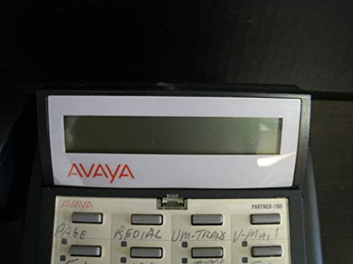 Lucent Avaya Partner 18D Teléfono con Cable Negro miniatura 3