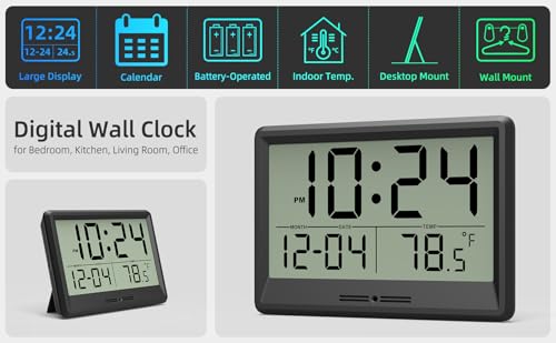 Digital Wall Clock by XUANZIT image product image