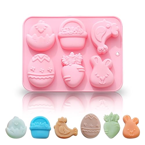 Molde de silicone para chocolate de Páscoa | Formas de coelho de ...