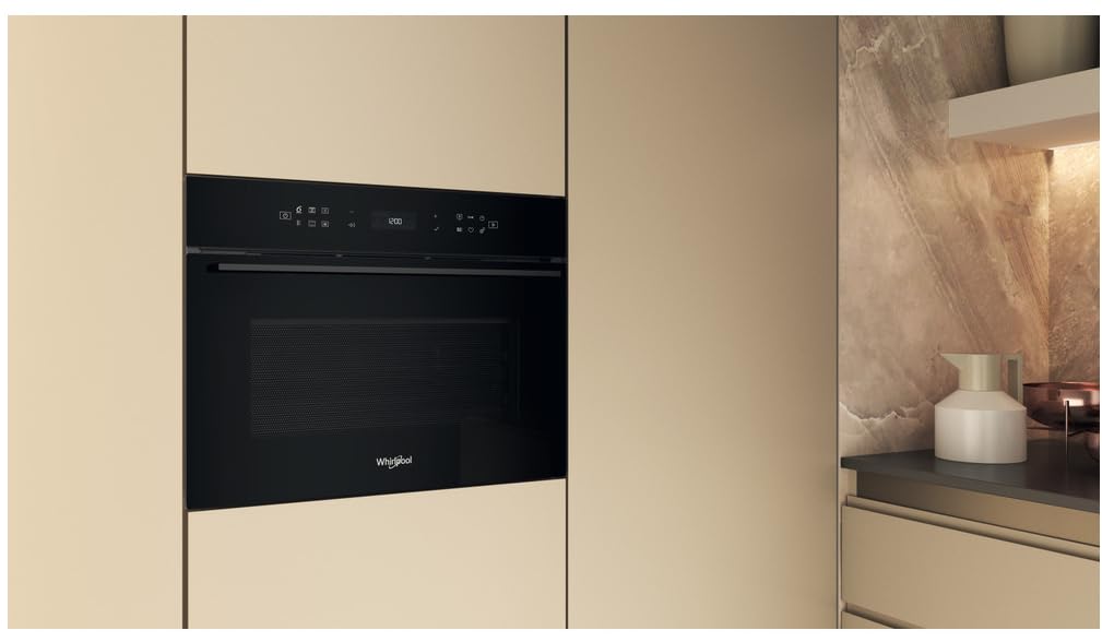 Whirlpool WCW7O7HTSB forno a microonde Nero Microonde combinato Da incasso 53 L 950 W